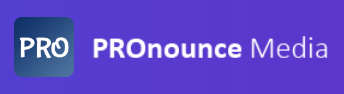 pronounce.media Logo